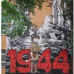 mural na Muranowie w drodze na Bieg - atmosfera się nakręca